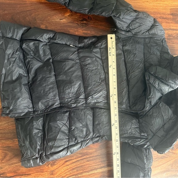 Mackage Black down jacket zip off sleeves convert to vest  medium coat - Picture 12 of 12